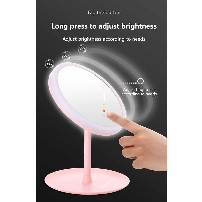 QIAOYANG Φορητός Καθρέφτης USB LED - Makeup mirror QA-T640