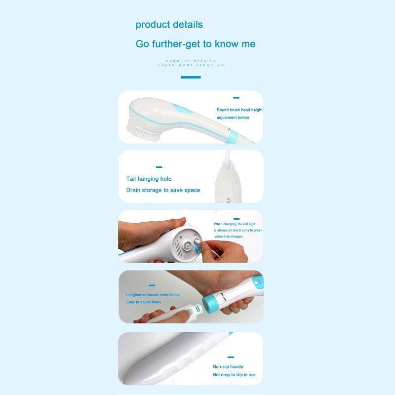 Qiaoyang βούρτσα μπάνιου QA-T592 - Qiaoyang bath brush QA-T592