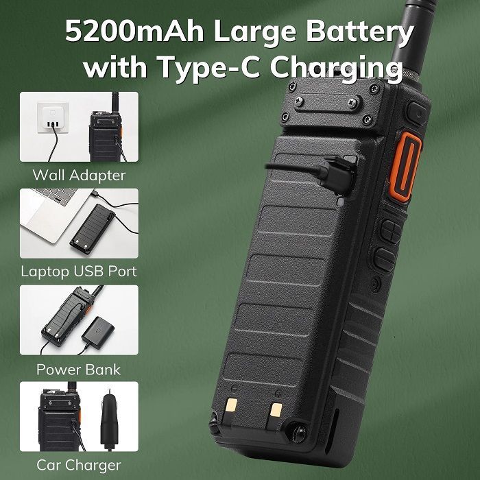 Φορητός πομποδέκτης UHF/VHF - UV25 - Baofeng - 402253 - Army Yellow ΕΠΟΧΙΑΚΑ - ΤΟΥΡΙΣΤΙΚΑ - HOBBY>Κυνήγι - παραλία - camping>Φορητοί πομποδέκτες