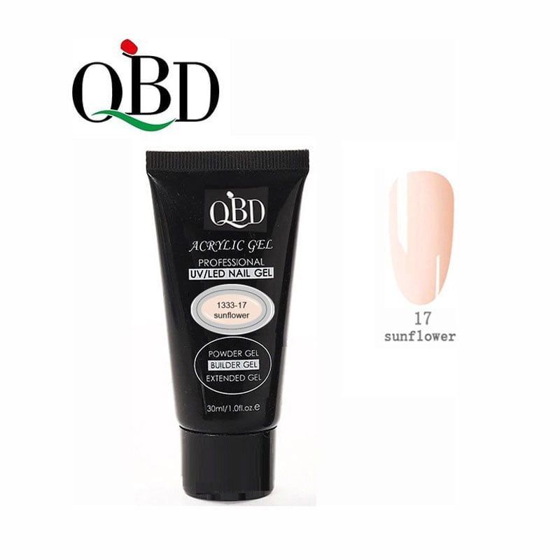 QBD Gel Χτισίματος Acrylic Gel UV & LED 30ml 1333-02
