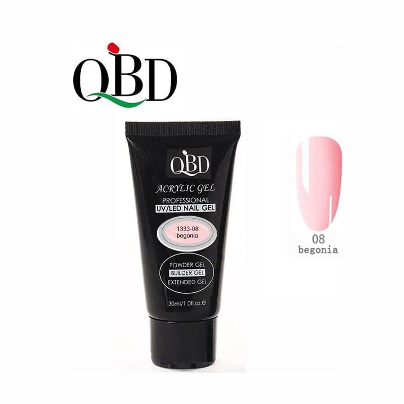 QBD Gel Χτισίματος Acrylic Gel UV & LED 30ml 1333-02 - Angel shopping