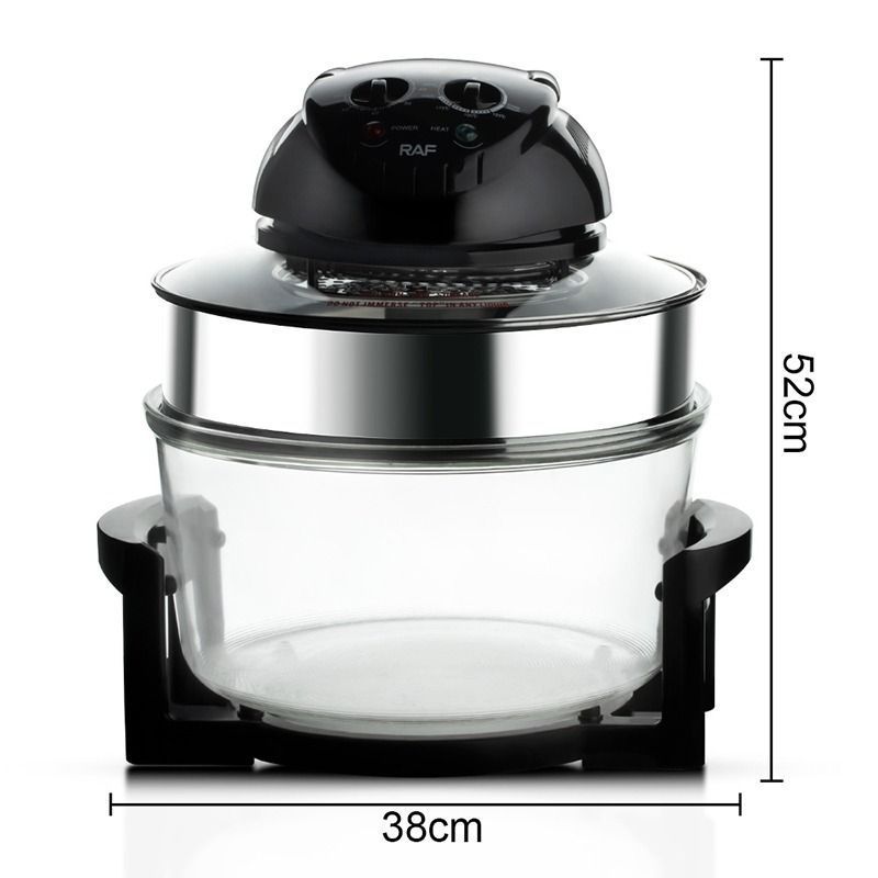 RAF Πολυλειτουργικό Φριτέζα Αέρος 8 σε 1 3500W 17l R.5406 - Multifunctional Airfryer Air Fryer Electric Fryer 3500W