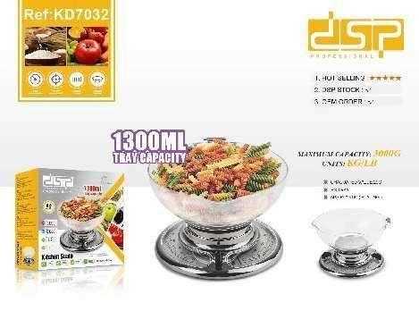 Ζυγαριά κουζίνας αναλογική με κάδο - KD7032 - DSP - 615440