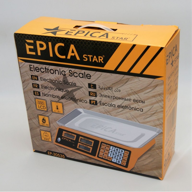 ΨΗΦΙΑΚΗ ΖΥΓΑΡΙΑ 40kg EPICA EP-30535 ΕΡΓΑΛΕΙΑ > ΔΙΑΦΟΡΑ