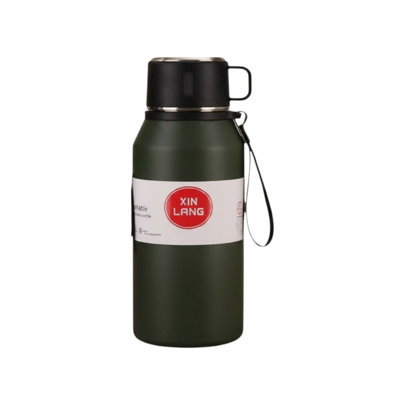 Φορητό παγούρι-θερμός - 1000ml - 413265 - Green