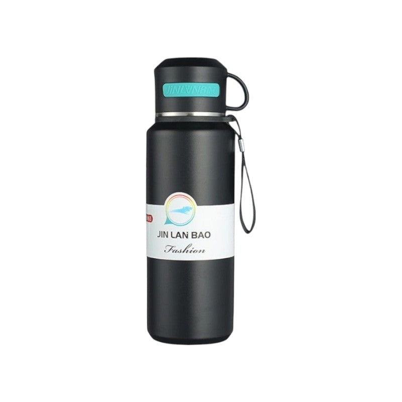 Φορητό παγούρι-θερμός - 600ml - 413296 - Black