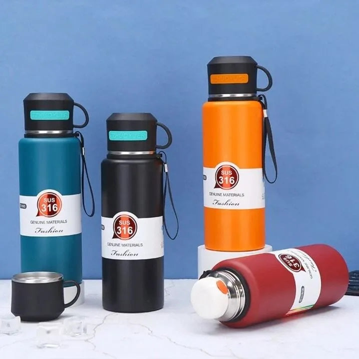 Φορητό παγούρι-θερμός - 800ml - 413302 - Orange