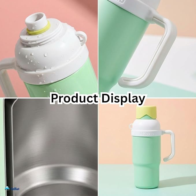 Φορητό παγούρι-θερμός - 750ml - 413326 - Pink