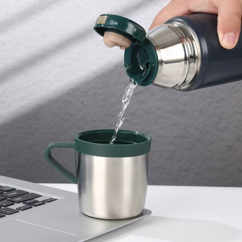 Φορητό παγούρι-θερμός - 650ml - 413357 - White