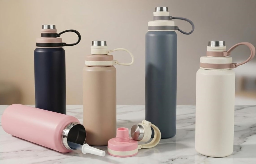 Φορητό παγούρι-θερμός - 600ml - 413395 - Grey