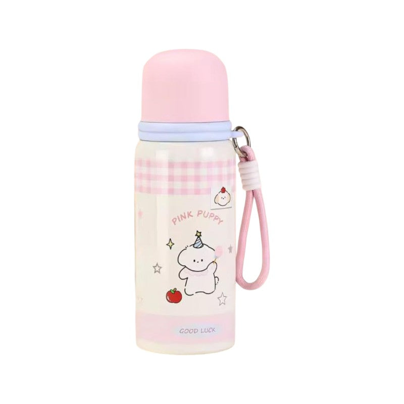 Παιδικό παγούρι-θερμός - 600ml - 413401 - Pink