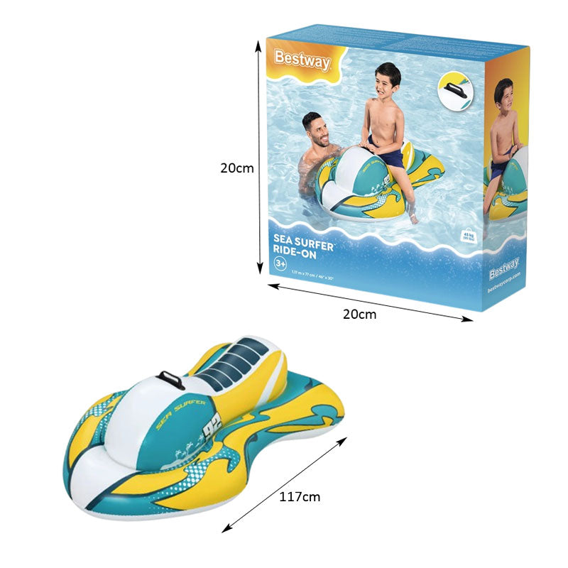 Bestway Φουσκωτό Θαλάσσης 1.17m x 77cm #41540 - Sea Surfer Ride On Inflatable