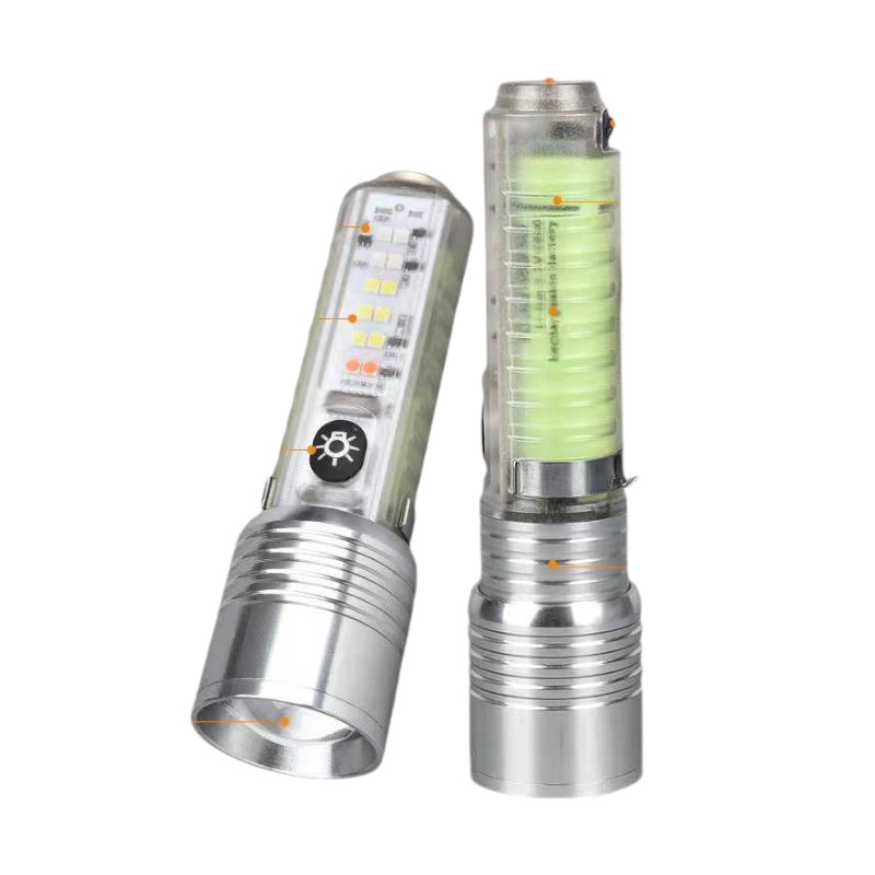 Επαναφορτιζόμενος φακός LED mini - 1658 - 416108
