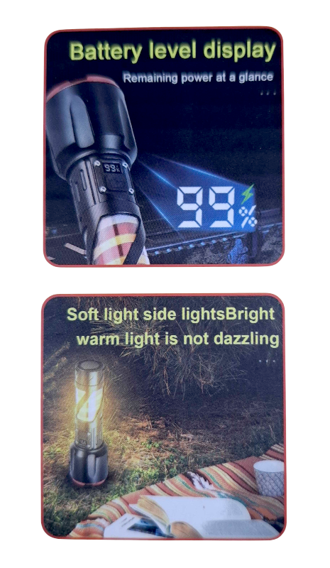 Επαναφορτιζόμενος φακός LED - Dual - 2309-TG - 418431 ΦΩΤΙΣΜΟΣ & ΕΝΕΡΓΕΙΑ>Φακοί>Φακοί χειρός