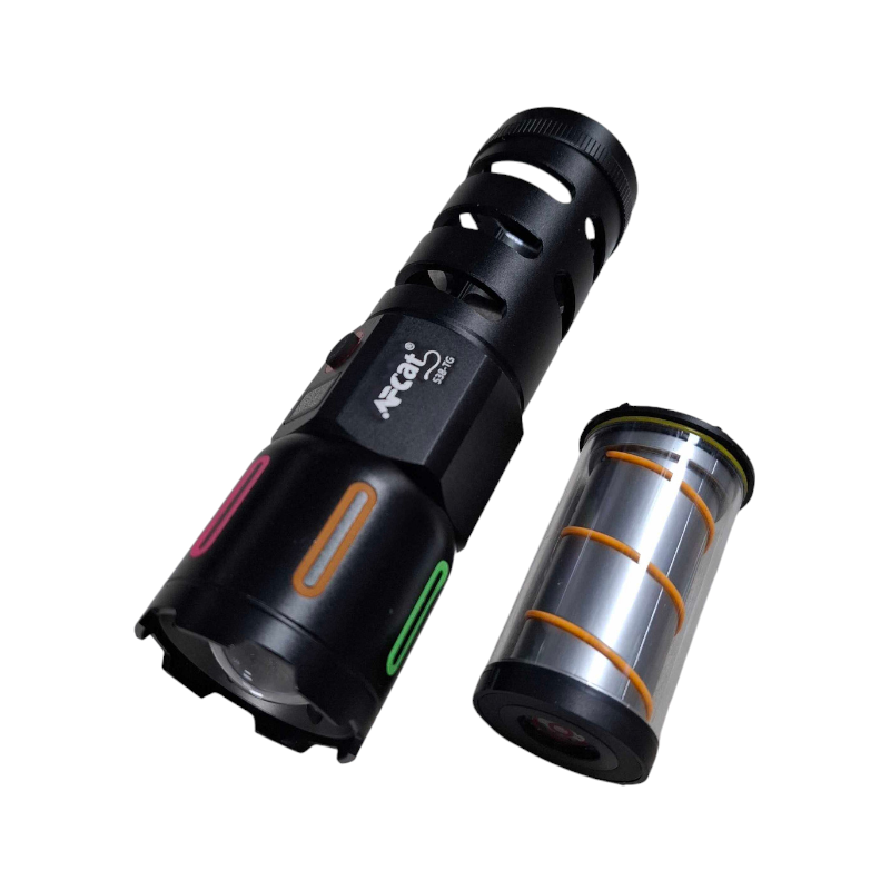 Επαναφορτιζόμενος φακός LED - Dual - 538-TG - 418455 ΦΩΤΙΣΜΟΣ & ΕΝΕΡΓΕΙΑ>Φακοί>Φακοί χειρός