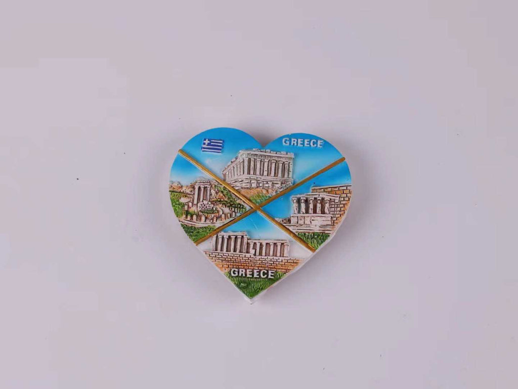 Tουριστικό μαγνητάκι Souvenir - Σετ 12pcs - Greece - 678039