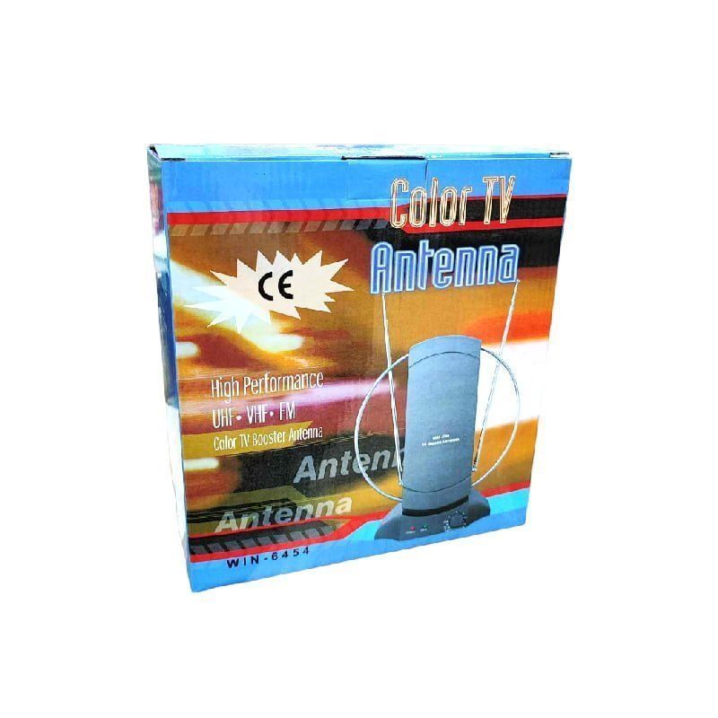Εσωτερική Κεραία με Ενισχυτή UHF/VHF/FM WIN-6454 - Color TV Antenna