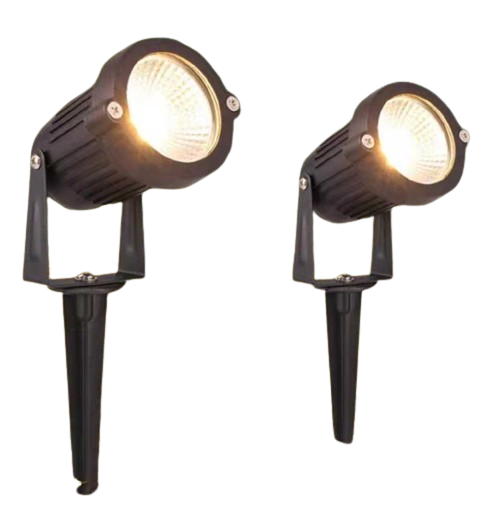 Προβολέας κήπου ρεύματος - COB - 7W - Cool White - 431374