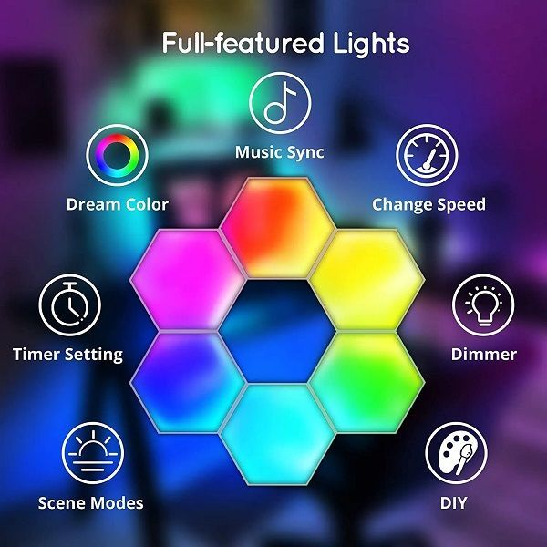 Smart φωτιστικό DIY Bluetooth ατμοσφαιρικό - 431422 ΦΩΤΙΣΜΟΣ & ΕΝΕΡΓΕΙΑ>Είδη φωτισμού & αναλώσιμα>Φωτιστικά οροφής & τοίχου