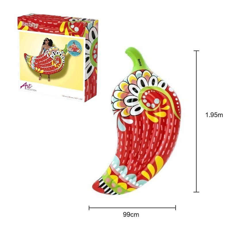 Bestway Φουσκωτό πιπεριά 99cm x 1.95m #43490 - Bestway inflatable