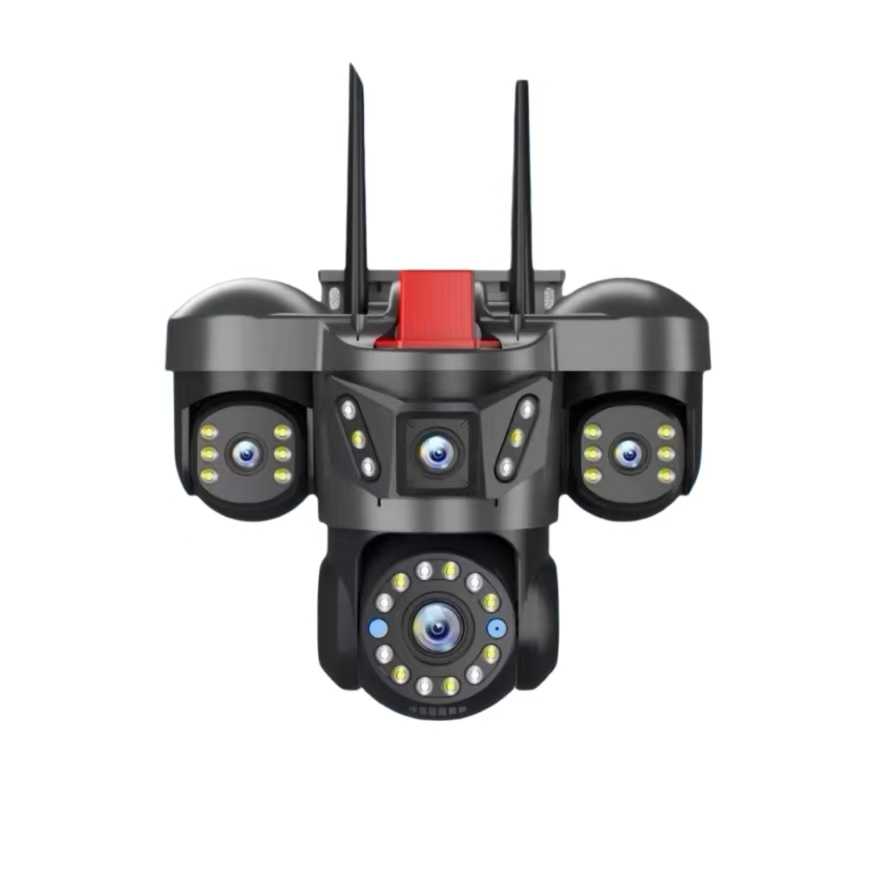 Κάμερα ασφαλείας IP τριπλή - Security Camera - Q83 - 020362