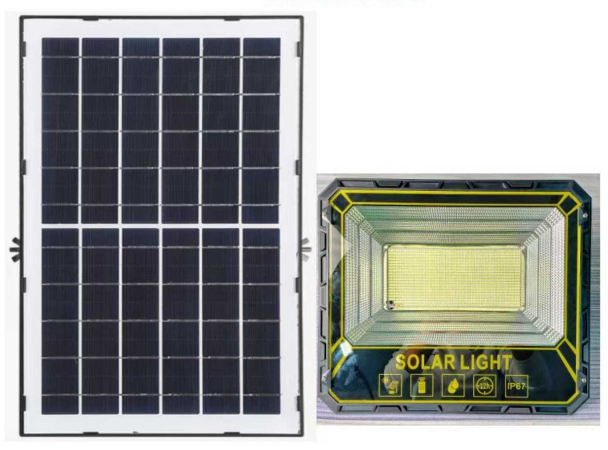 Ηλιακός προβολέας LED με πάνελ - 500W - IP67 - 434085 ΦΩΤΙΣΜΟΣ & ΕΝΕΡΓΕΙΑ>Συστήματα ηλιακού φωτισμού>Ηλιακοί προβολείς