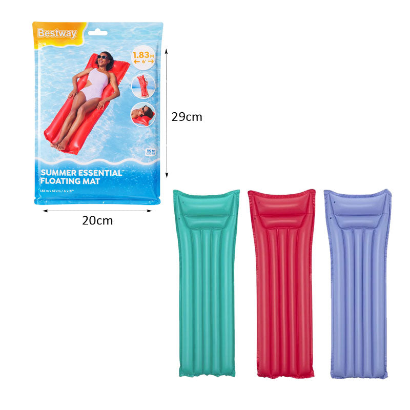 Bestway Φουσκωτό Στρώμα Θαλάσσης Bestway 1.83m - Summer Essential Floating Mat