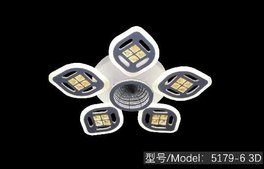 Φωτιστικό οροφής LED - Πλαφονιέρα με Dimmer - 5179-6WH - 943765
