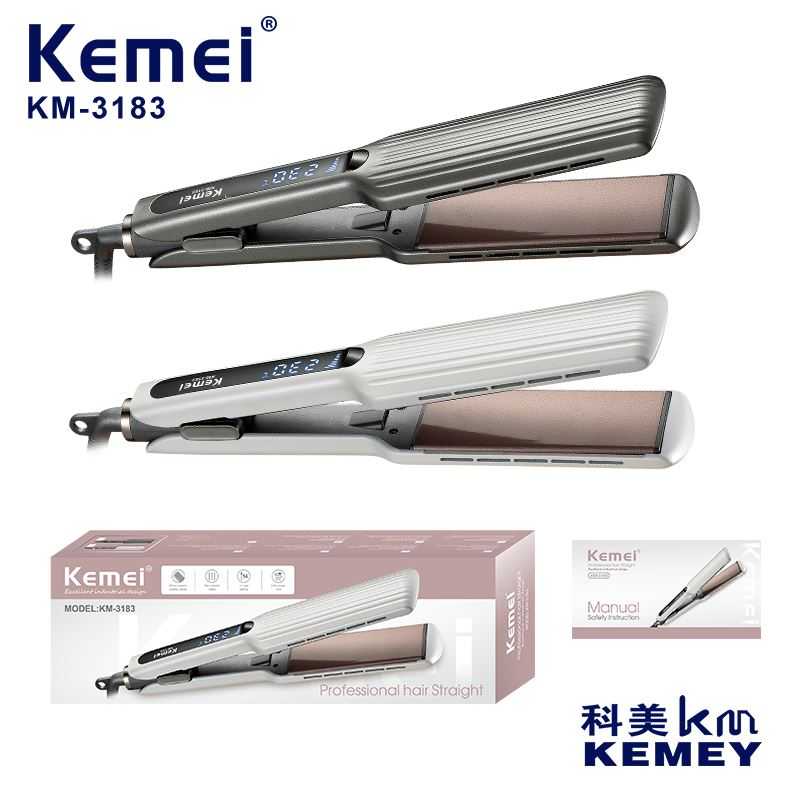 Ισιωτική μαλλιών - KM-3183 - Kemei - Black