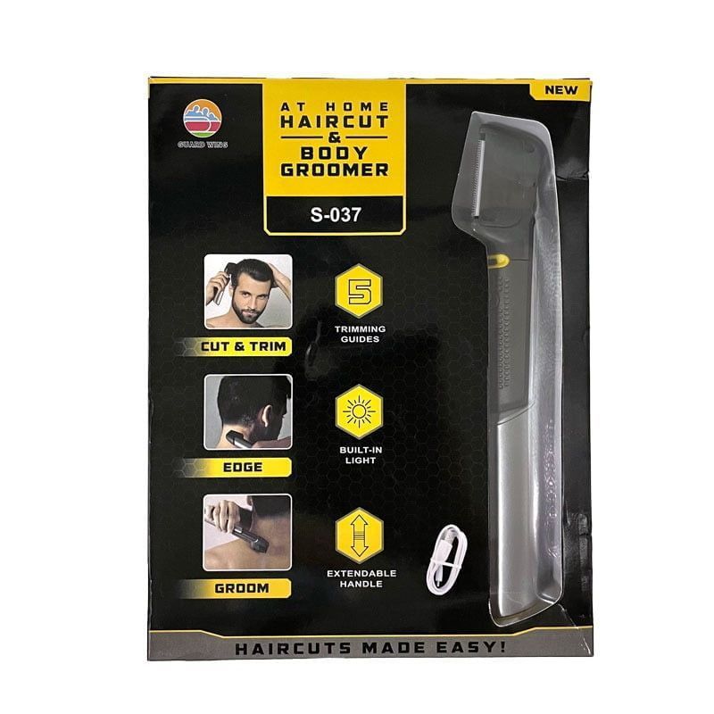 Επαναφορτιζόμενη ξυριστική μηχανή S-037 - Haircut & body groomer hairdressing machine