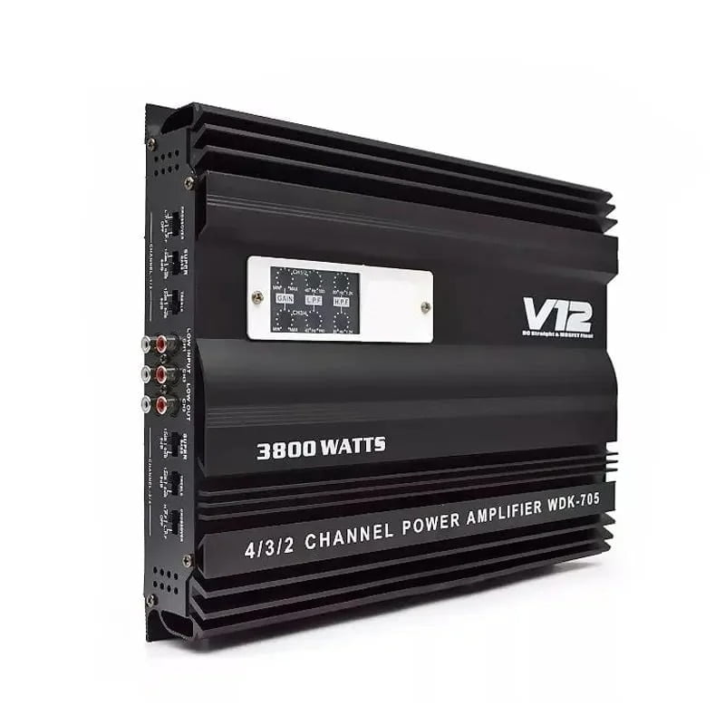 Ενισχυτής αυτοκινήτου 4 καναλιών WDK-V705 – Amplificateur