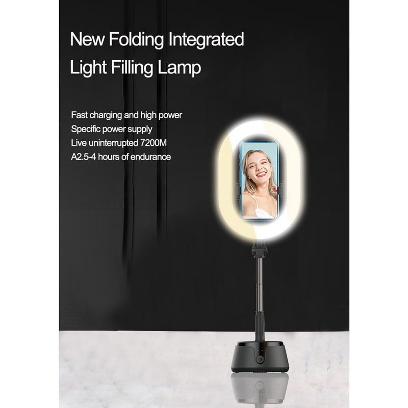 Qiaoyang LED Ring Light με Βάση QA-T678 – 360° Fill Light