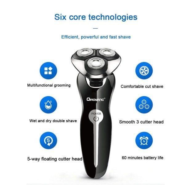 QIAOYANG Ξυριστική μηχανή 4 σε 1 QA-T657 – Hair Clipper Electric Shaver