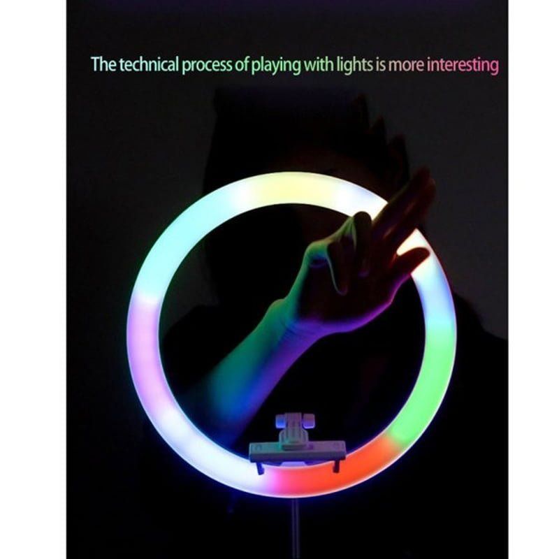 Qiaoyang LED Ring Light με Βάση QA-RG35 – Soft Ring Light