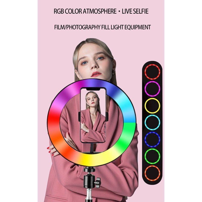 Qiaoyang LED Ring Light με Βάση QA-RG35 – Soft Ring Light