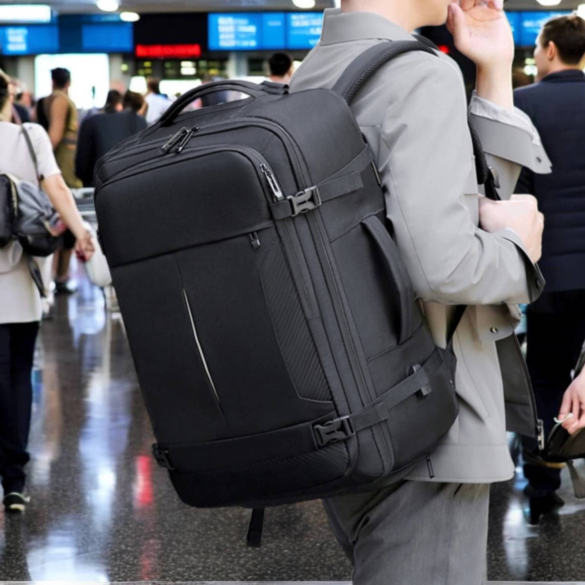Backpack Waterproof 50lt Black
