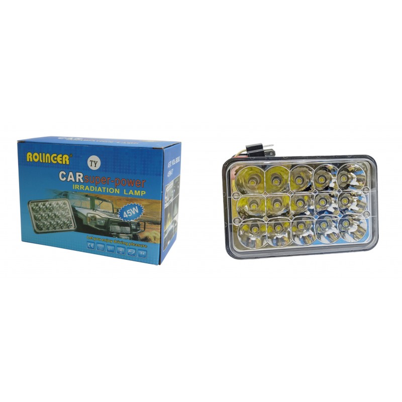 ΠΡΟΒΟΛΕΑΣ ΚΑΡΦΙ 45W 5'' ΜΕ ΒΥΣΜΑ Η4 VOL-S6363-J AUTO/MOTO > ΦΩΤΙΣΜΟΣ AUTO/MOTO > LED ΦΩΤΑ/ΠΡΟΒΟΛΕΙΣ