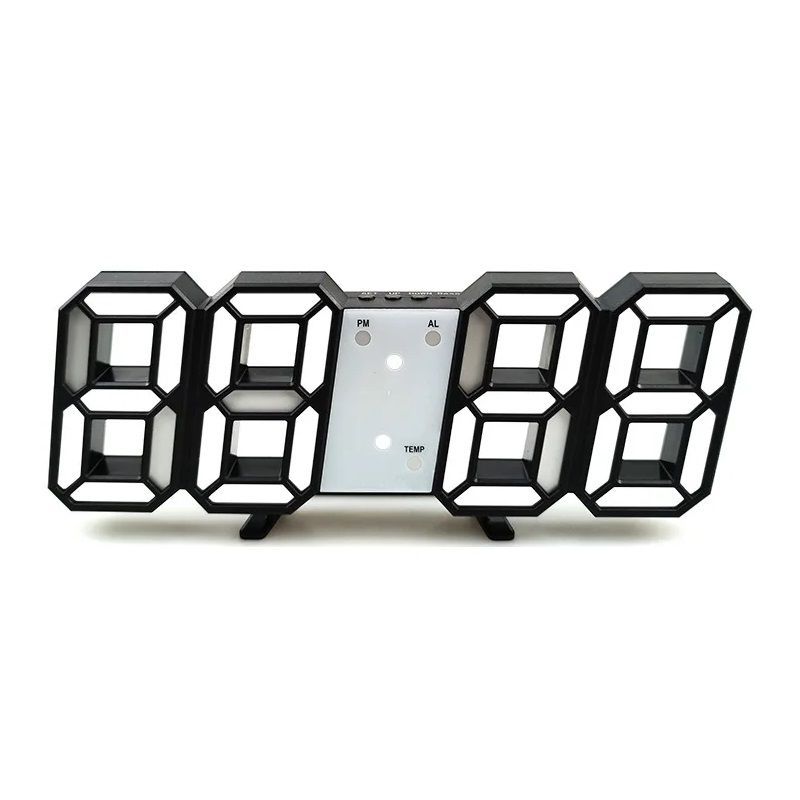 Ψηφιακό ρολόι - Ξυπνητήρι - 6609 - 466097 - Black