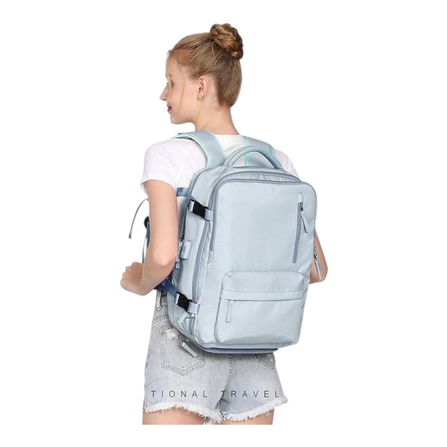 Backpack Waterproof 32lt Light Blue 