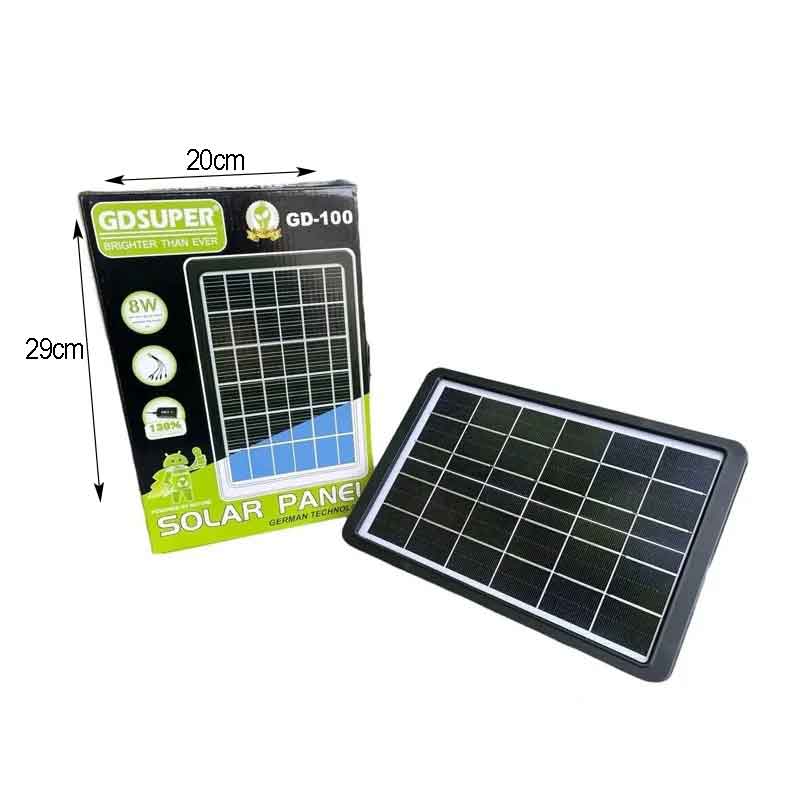 GDSUPER Ηλιακό πάνελ 8W GD-100 - Solar panel