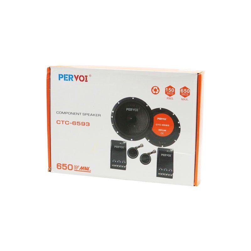 PerVoi Σετ Ηχεία Αυτοκινήτου CTC-6593 με 650W RMS - Component Speaker