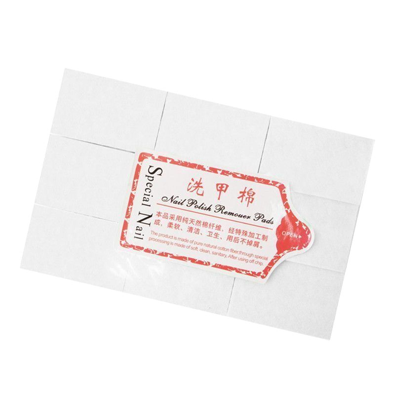 Μαντηλάκια νυχιών χωρίς ίνες - Nail polish remover pads