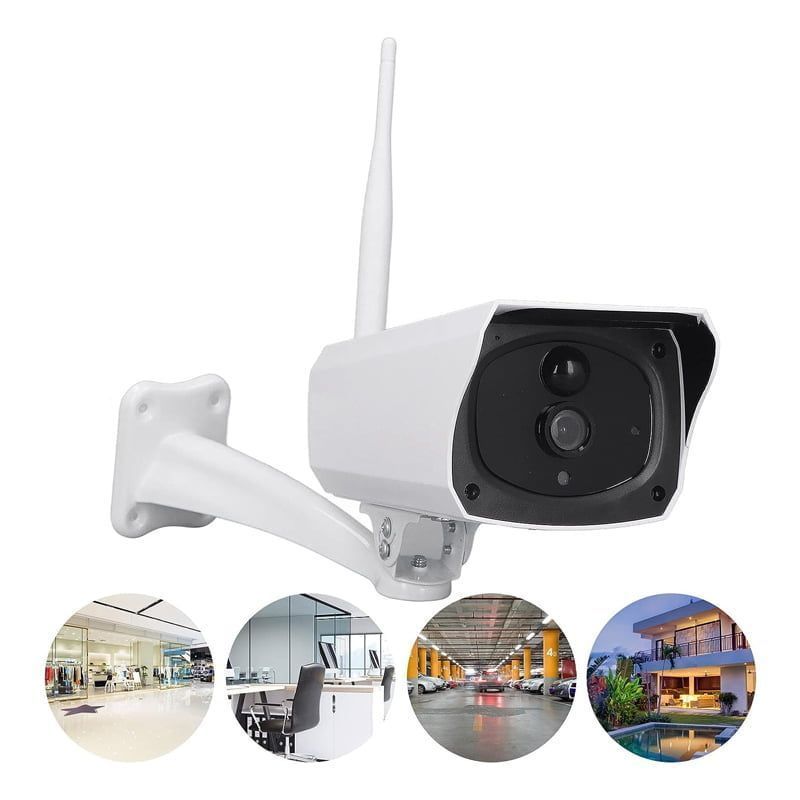 Ηλιακή Ασύρματη Επιτοίχια IP WiFi Κάμερα - Low Power IP WiFi Solar Bullet Camera