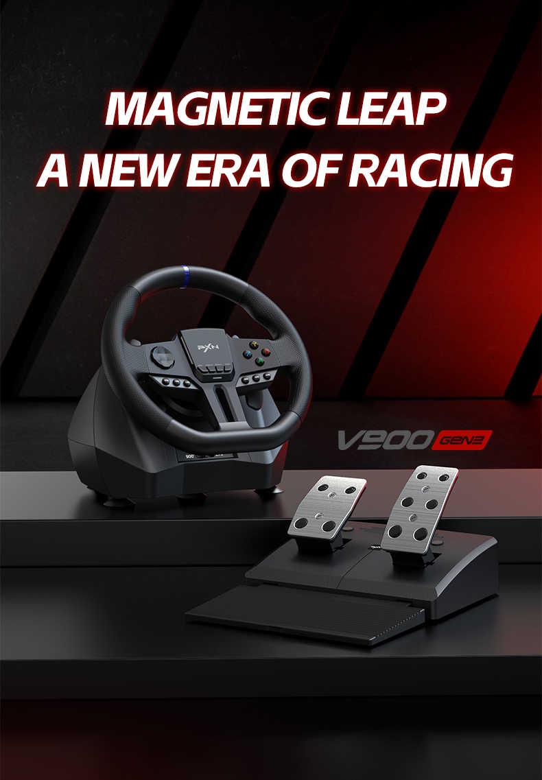 Σετ τιμονιέρα gaming με πετάλια - PXN-V900 - 900999 ΕΙΔΗ ΤΕΧΝΟΛΟΓΙΑΣ>Gadgets>Κονσόλες και χειριστήρια
