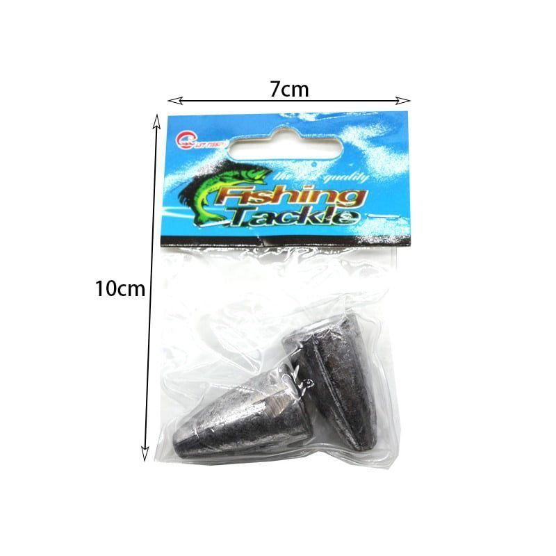 Βαρίδια ψαρέματος 2τμχ - Hook mounted - Additional weight lead fall hook 80G