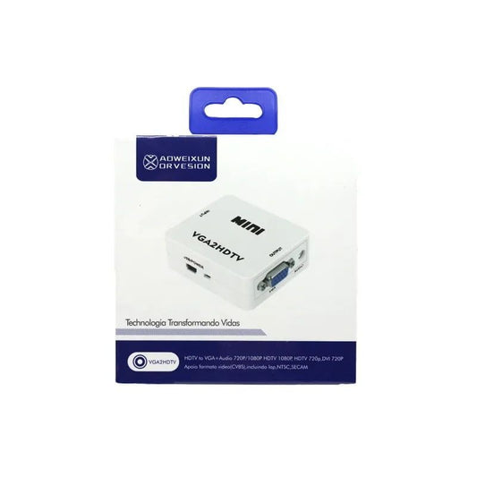 AOWEIXUN OR VESION VGA σε HDTV 1080P - Mini VGA2HDTV