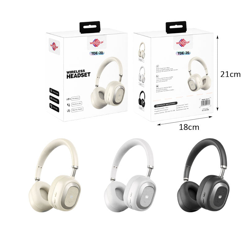 Wisdomup Ασύρματα Ακουστικά Κεφαλής TDE-20 - Wireless Headset