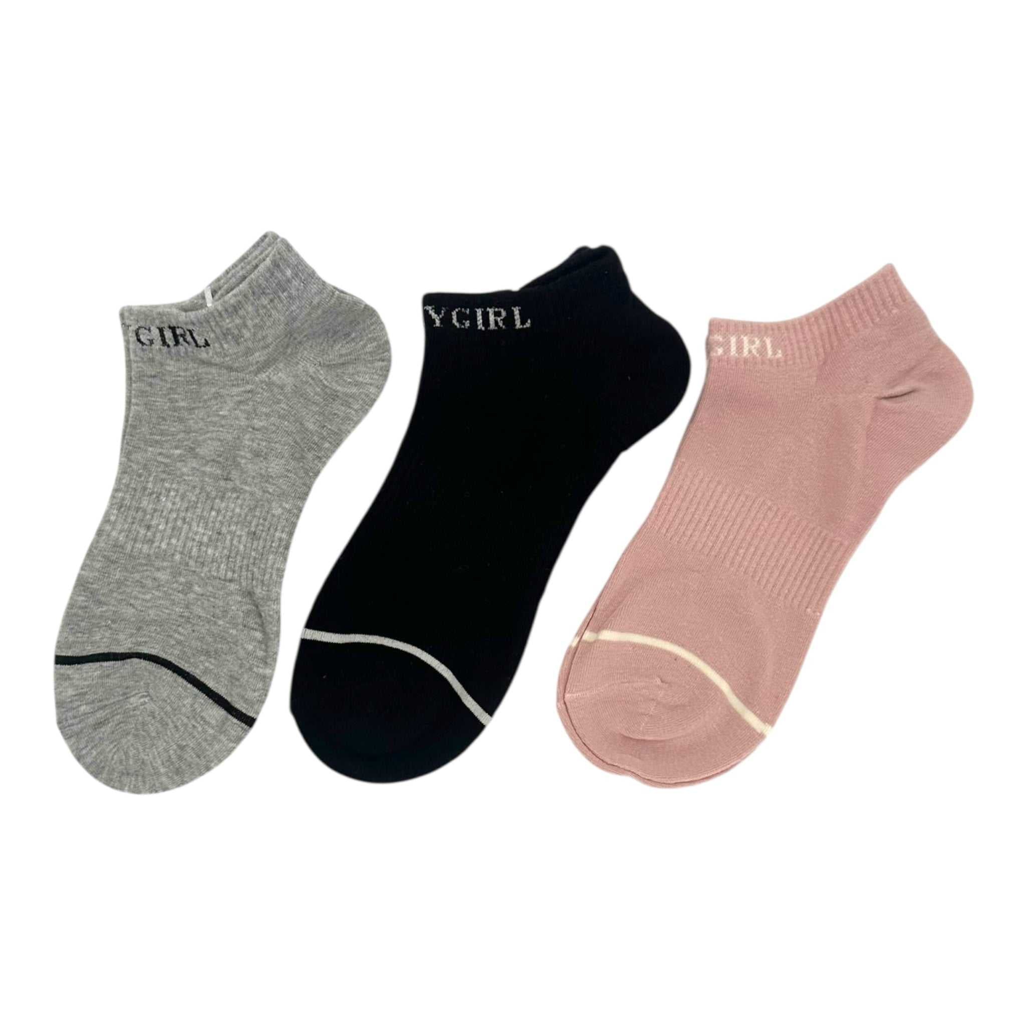 Angel Shopping Γυναικείες Κάλτσες 3Pack Πολύχρωμες