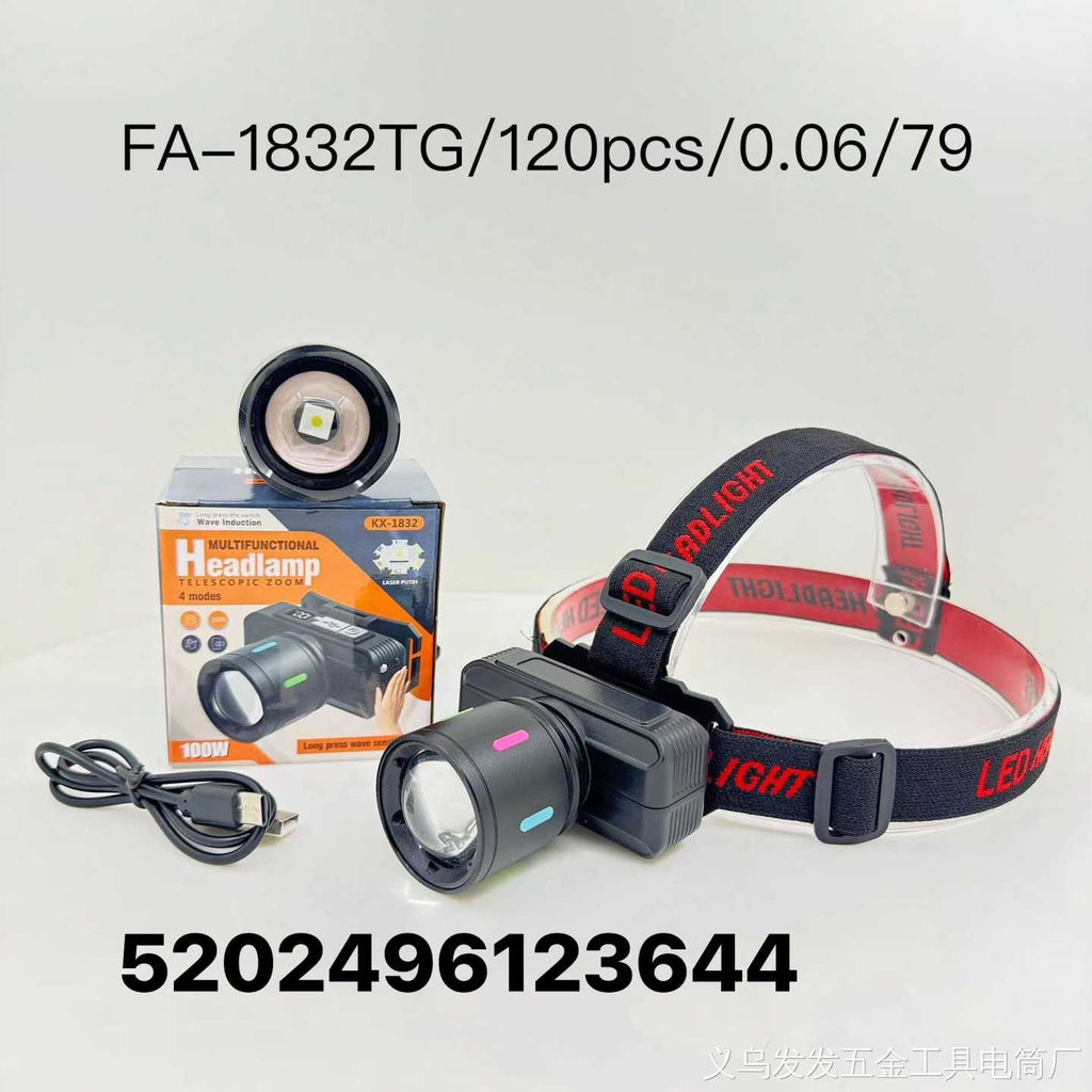 Φακός κεφαλής LED - KX1832 - 123644