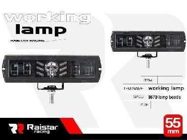 Προβολέας οχημάτων LED - Skull - R-D12104-06 - 110810